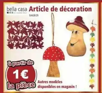 Norma Article de décoration bella casa offre