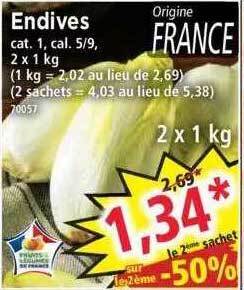 Norma Endives offre