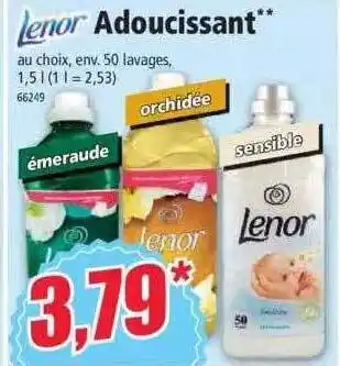 Norma Adoucissant lenor offre