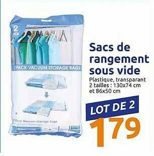 Sacs De Rangement Sous Vide