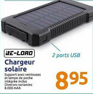 Action Chargeur Solaire offre
