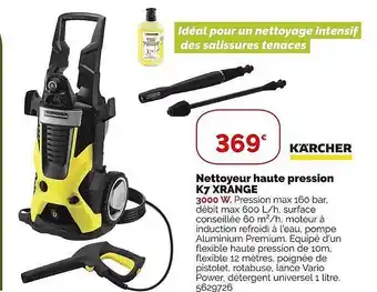 Weldom Nettoyeur haute pression k7 xrange kärcher offre