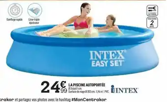 Centrakor La Piscine Autoportée Intex offre