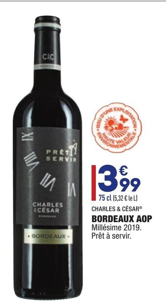 ALDI Bordeaux AOP offre