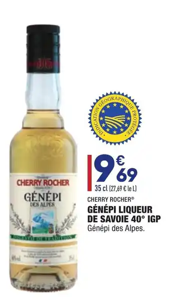 ALDI Genepi Liqueur de Savoie 40 offre