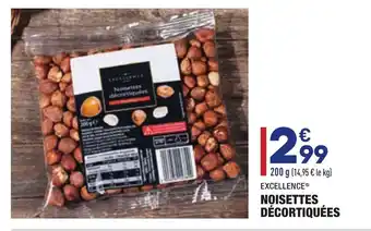 ALDI Noisettes Décortiquées offre