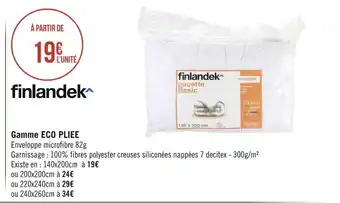 Géant Casino Finlandek gamme eco pliee offre