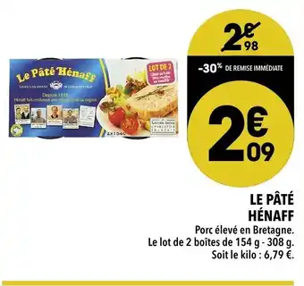 Le pâté hénaff