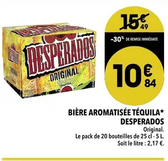 Supeco Bière aromatisée téquila desperados offre