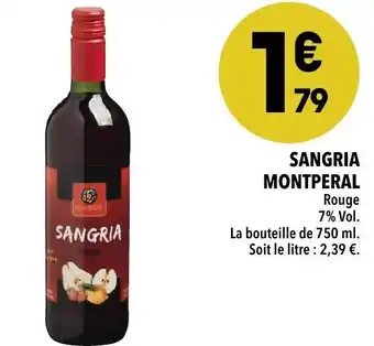 Sangria montperal