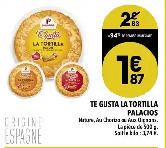 Te gusta la tortilla palacios