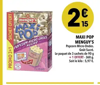 Maxi pop menguy's