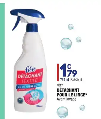 ALDI Détachant Pour Le Linge offre