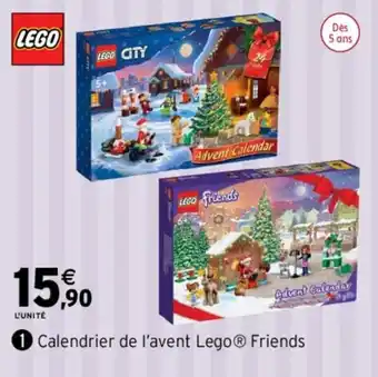 Intermarché Calendrier de l'avent LEGO offre