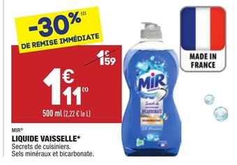 ALDI Liquide Vaisselle offre