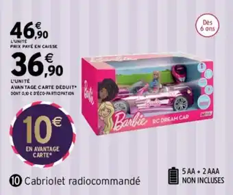 Cabriolet radiocommandé