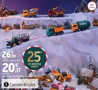 Intermarché Camion bruder offre