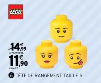 Intermarché Tête de rangement taille s offre