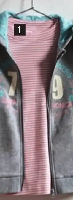 ALDI 2 T-shirts Manches Longues Enfant offre