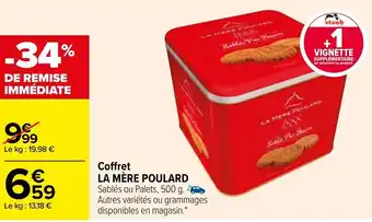 Carrefour Coffret la mère poulard offre