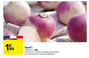 Carrefour Navet offre