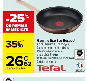 Carrefour Gamme Fixe Eco respect offre