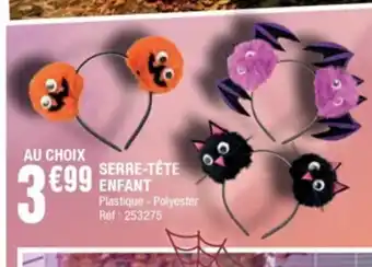 La Foir'Fouille Serre-tete Enfant offre