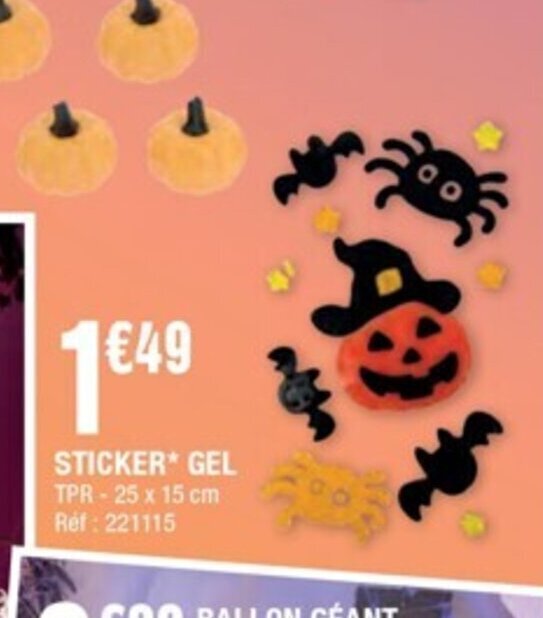 Promo Sticker Gel chez La Foir'Fouille