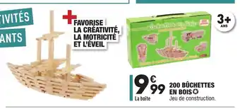 ALDI 200 Bûchettes en Bois offre