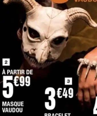 La Foir'Fouille Masque de Vaudou offre