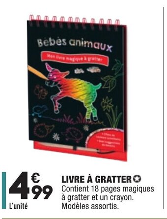 Livre à Gratter