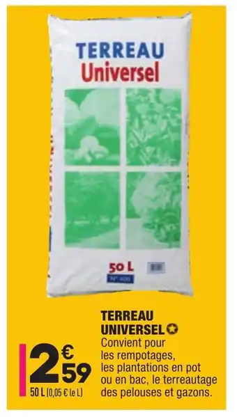 ALDI Terreau Universel offre