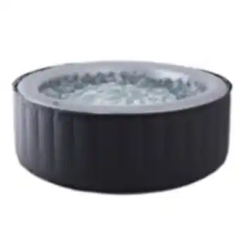 Spa gonflable jacuzzi rond 4 places silver cloud mspa - d-sc04 - red deco