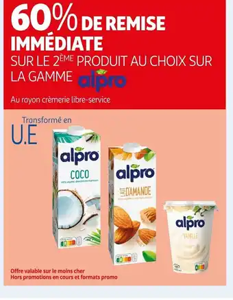 Auchan Alpro offre