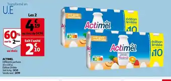 Auchan Actimel offre