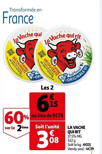 Auchan La vache Qui Rit offre