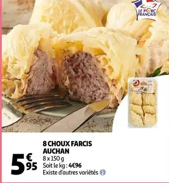 Auchan 8 Choux Farcis Auchan offre