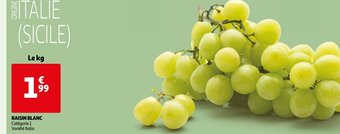 Auchan Raisin Blanc offre