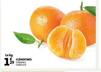 Auchan Clementines offre