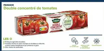 Carrefour Double concentré de tomates panzani offre