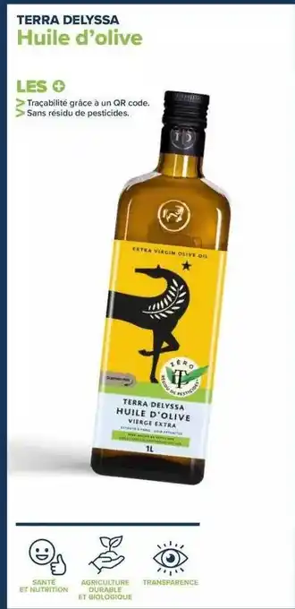Carrefour Huile d'olive terra delyssa offre