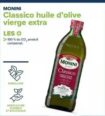 Carrefour Classico huile d'olive vierge extra monini offre