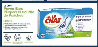 Carrefour Power bars l'expert et souffle de fraîcheur le chat offre