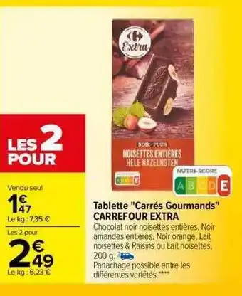 Carrefour Tablette offre