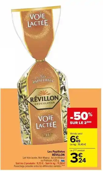 Les papillotes révellon