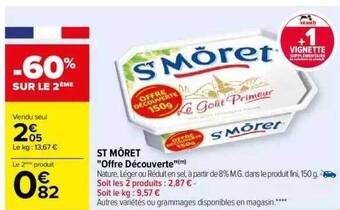 Carrefour St môret offre
