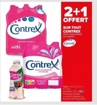 Carrefour Contrex offre