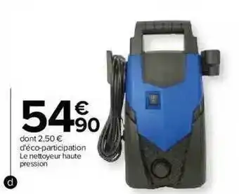 Le nettoyeur haute pression