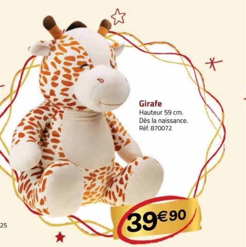 Promo Girafe chez La Grande Récré