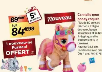 La Grande Récré Cannelle mon poney coquet hasbro offre